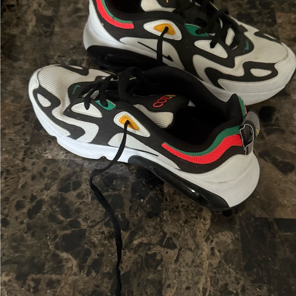 Kids' Black and White Athletic Shoes